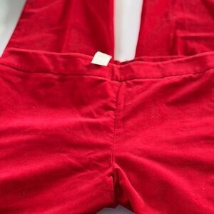 Talbots Cherry Red Ankle Pants nwt sz 14 valentine’s date night